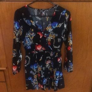 Express floral dress